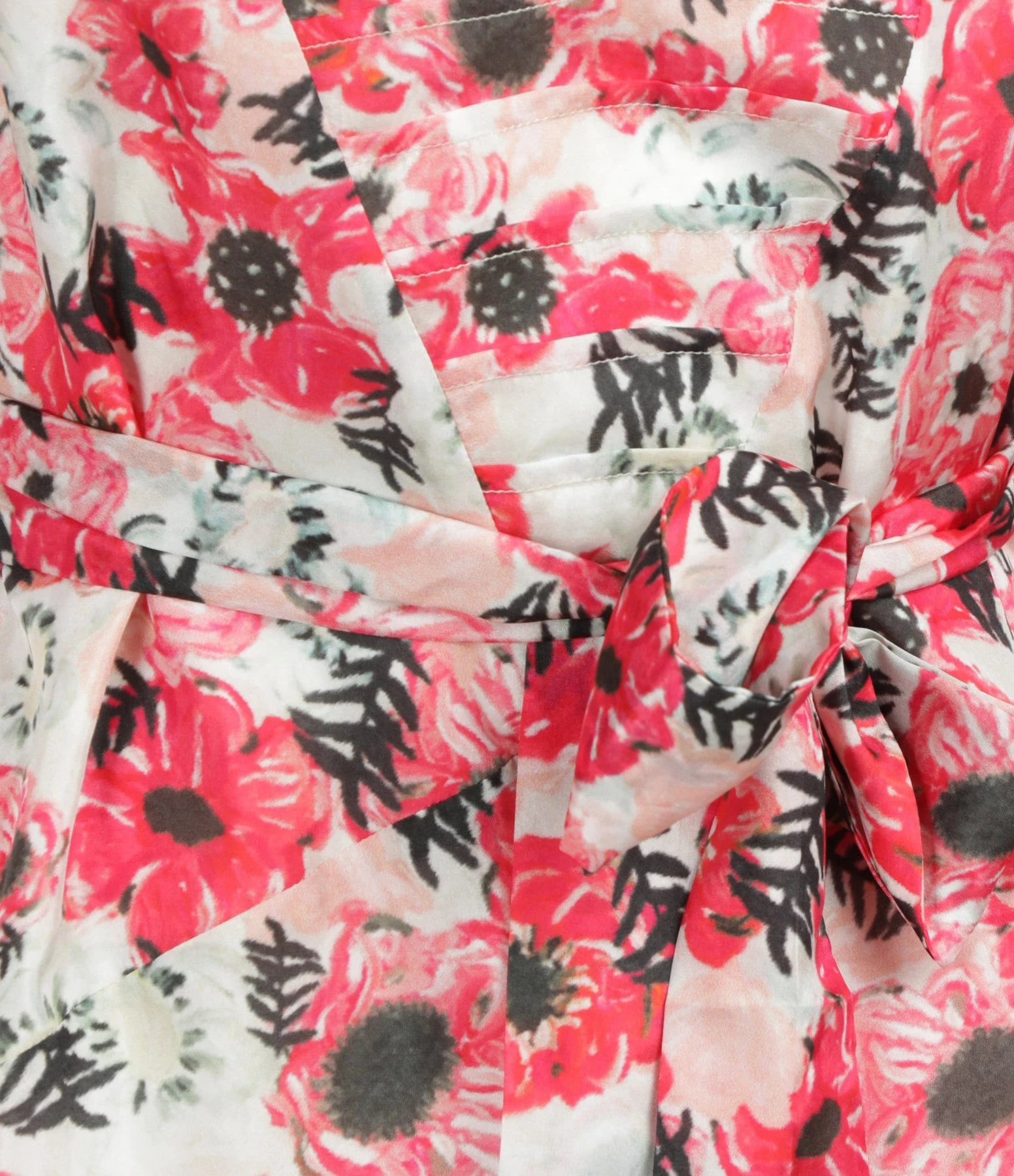 CHUFY Robe Gia Soie Imprimé Donato White – Image 2