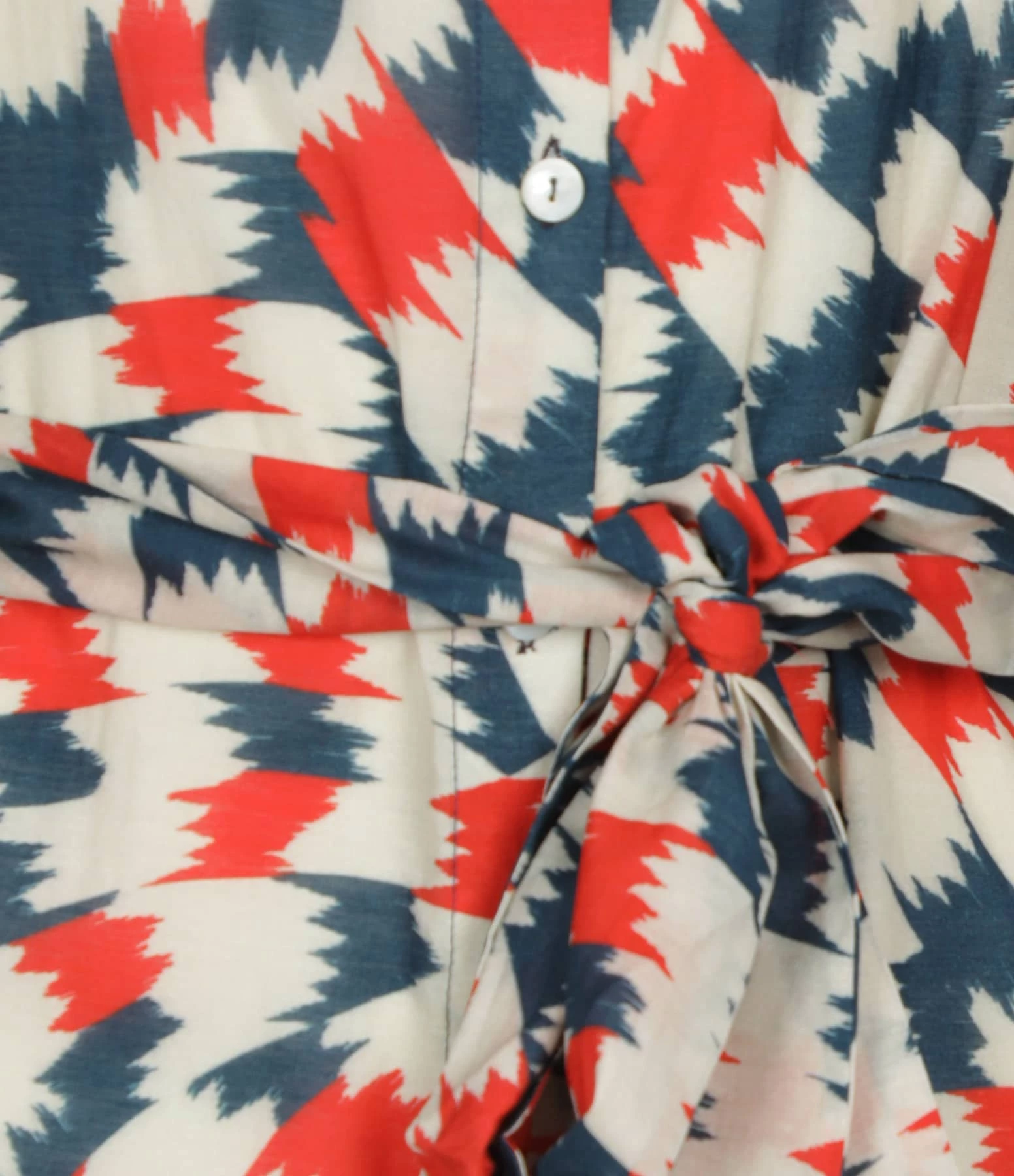 CHUFY Robe Longue Pia Coton Imprimé Sicily Red – Image 2