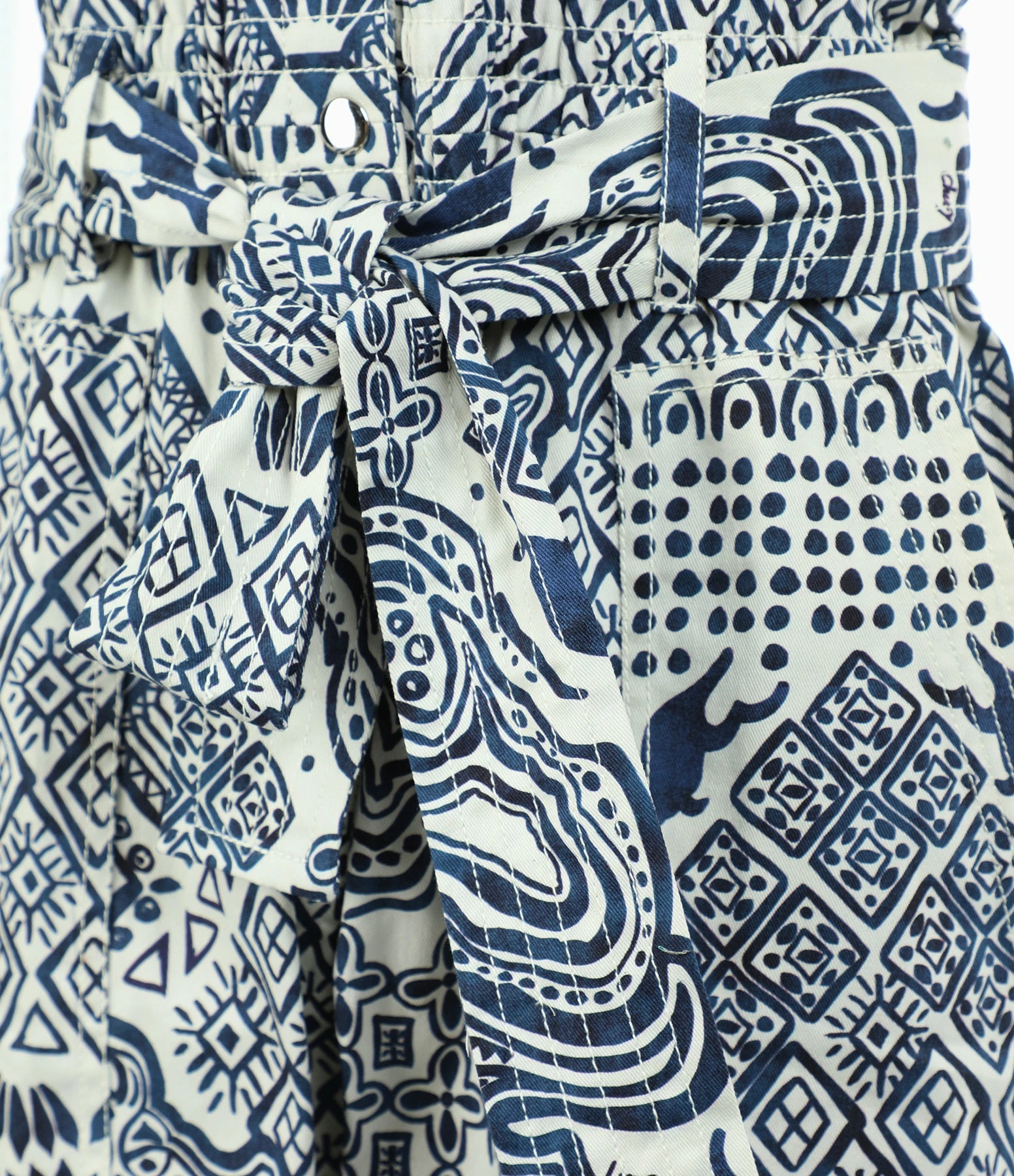 CHUFY Combinaison Nama Coton Bleu Blanc – Image 2