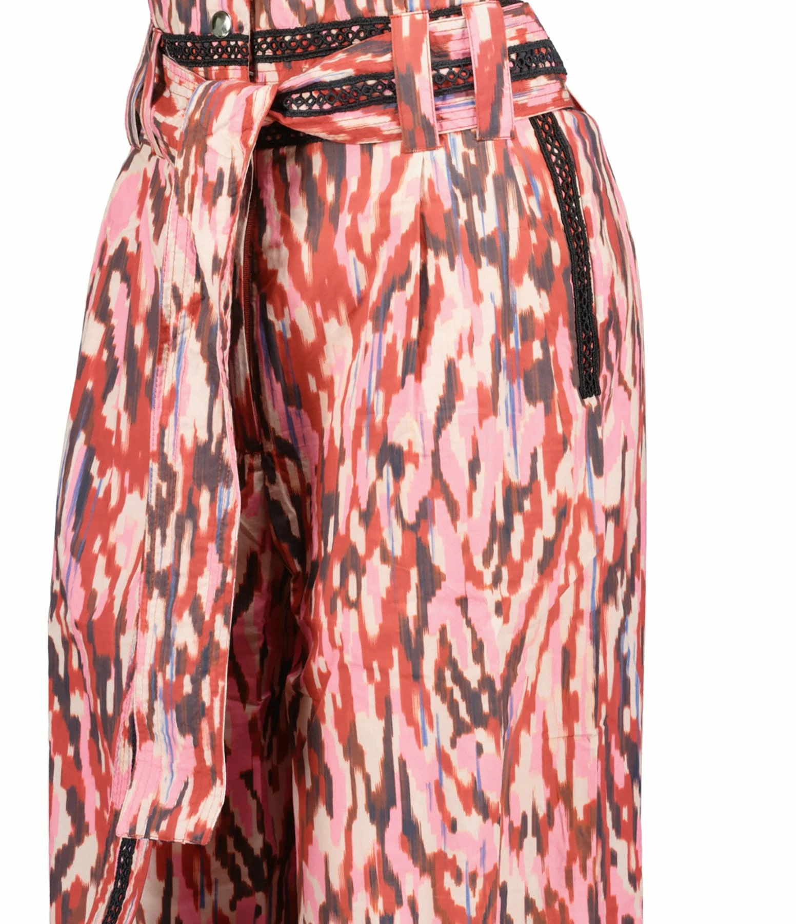 CHUFY Pantalon Bes Coton Bio Imprimé Rose – Image 2