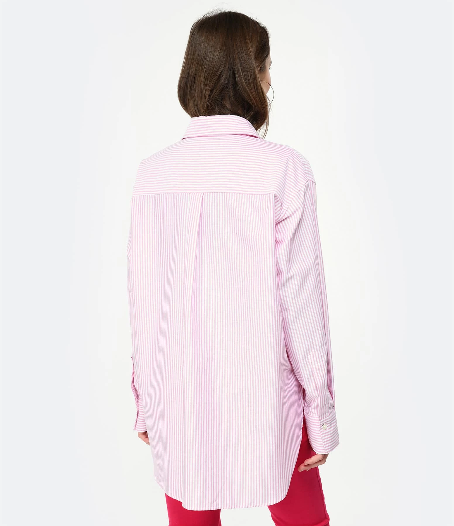 CLOSED Chemise Coton Bio Rose Orchidée – Image 4