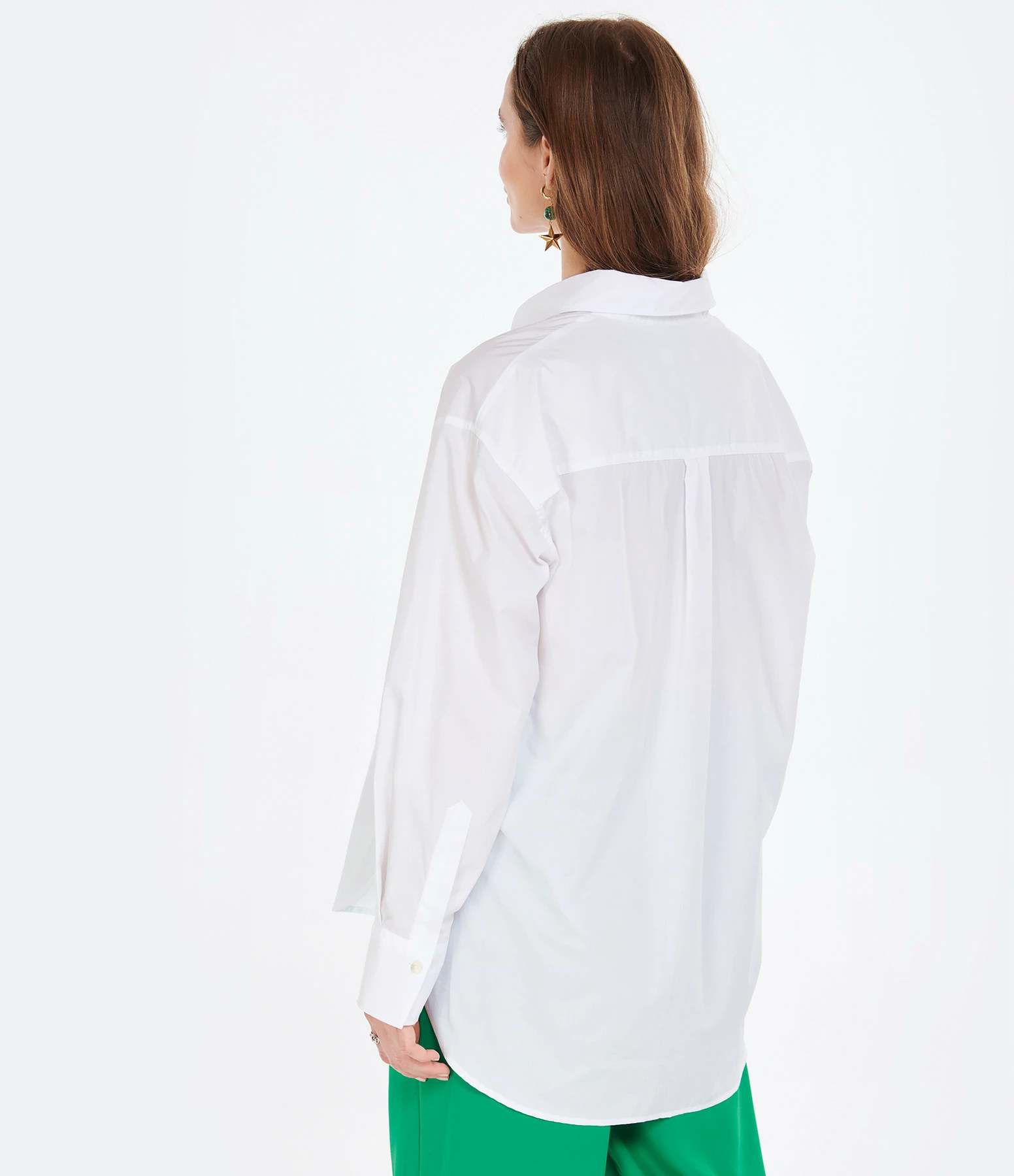 CLOSED Chemise Coton Bio Blanc – Image 4