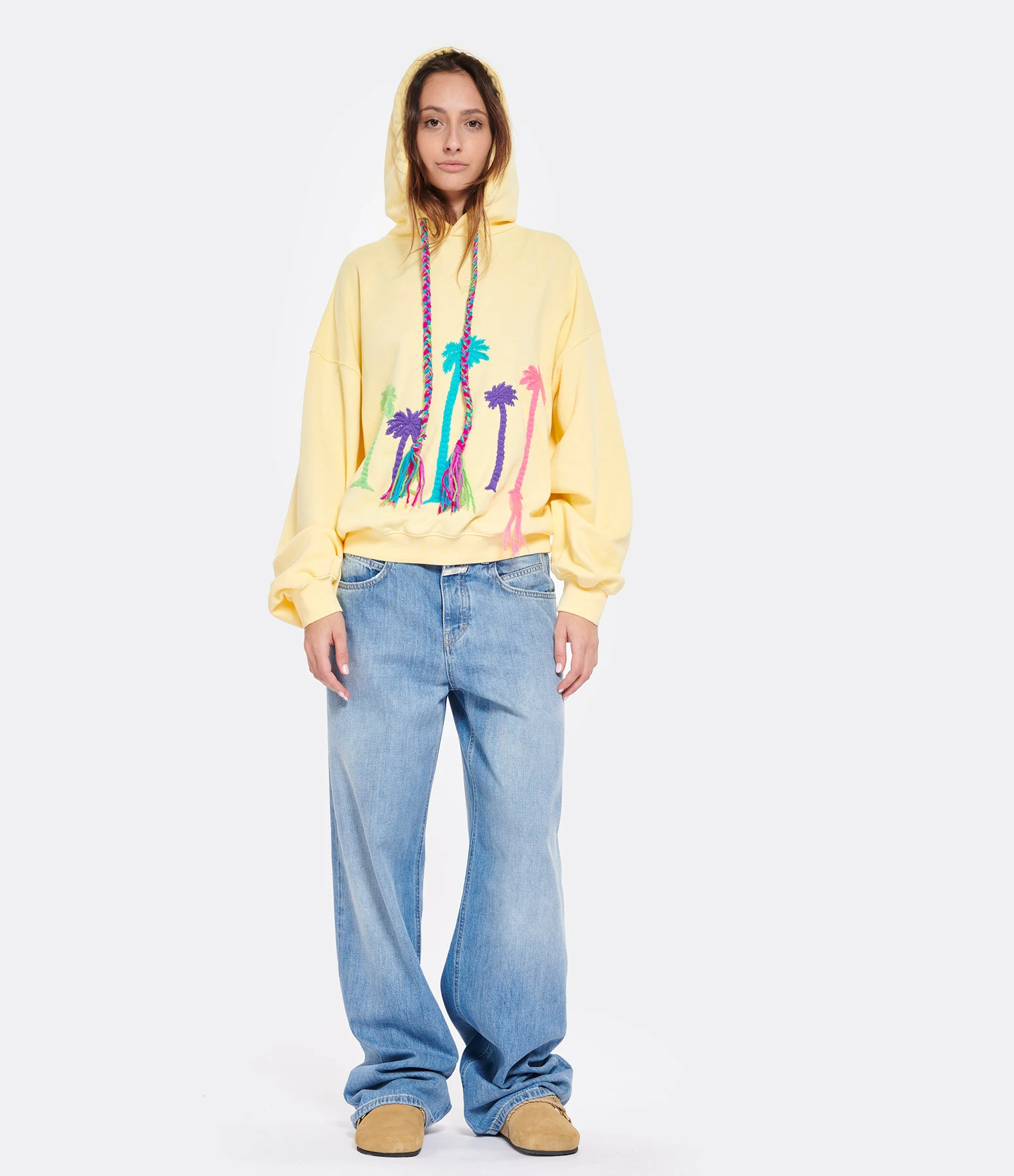 CLOSED Jean Nikka Coton Bio Bleu Moyen – Image 7