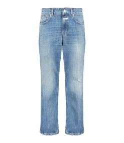 CLOSED Jean Milo Coton Bio Bleu Moyen