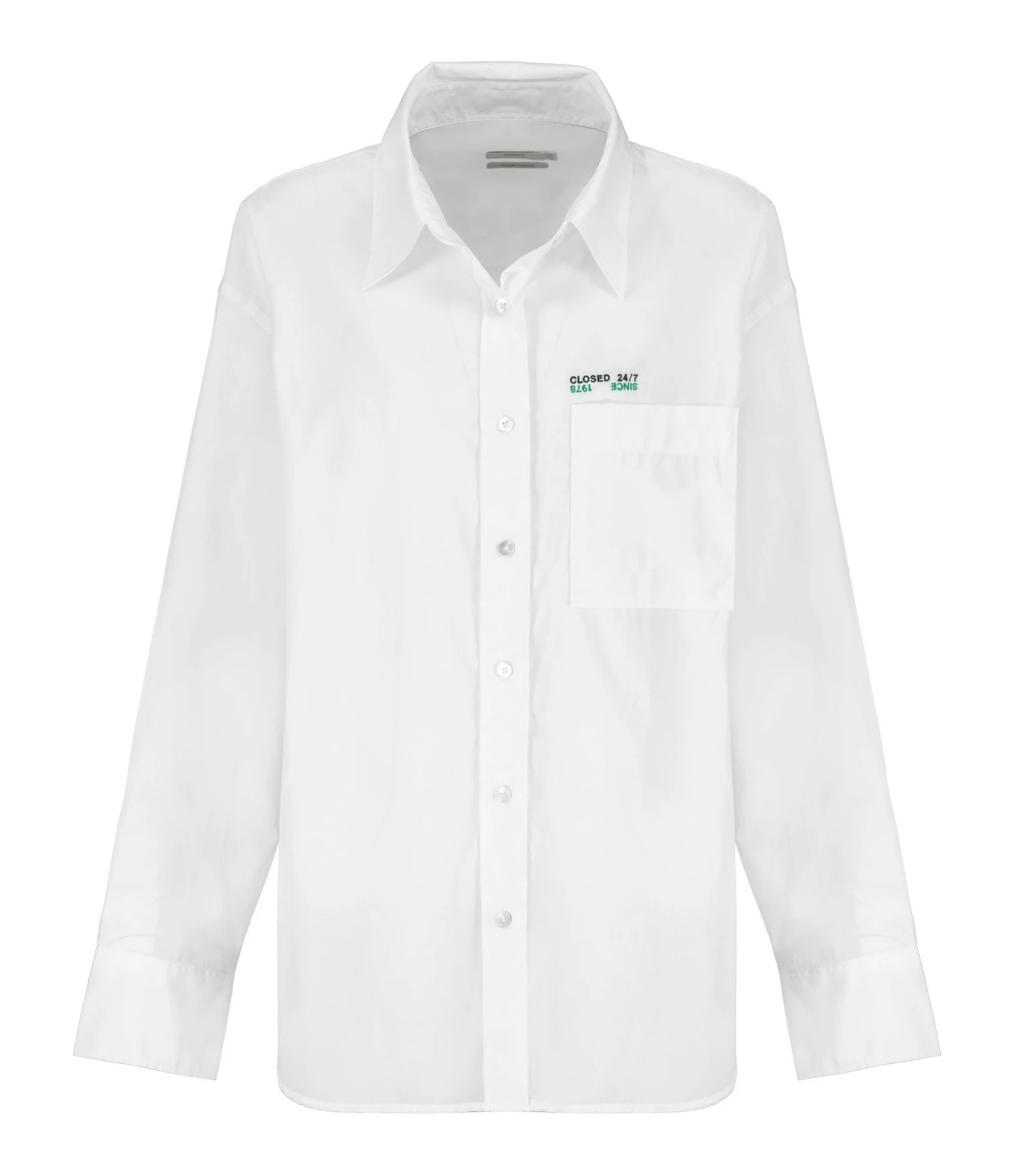 CLOSED Chemise Coton Bio Blanc