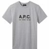 A.P.C. Tee-shirt Sven Coton Gris Chine