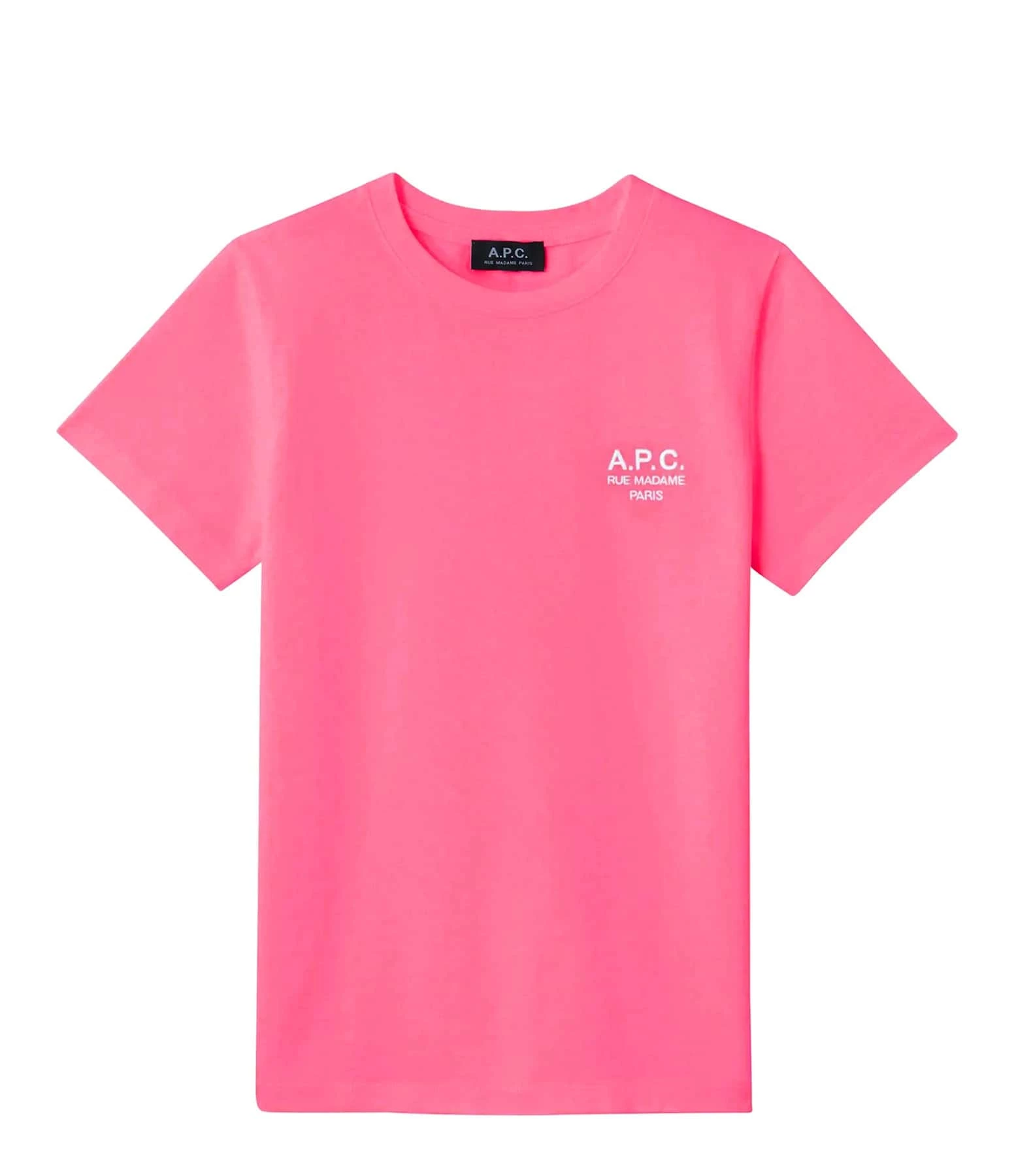 A.P.C. Tee-shirt New Denise Coton Rose Vif