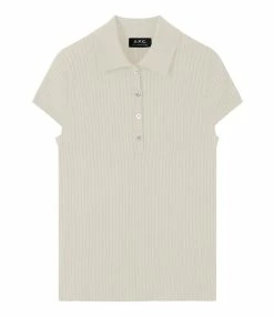 A.P.C. Polo Jess Coton Blanc