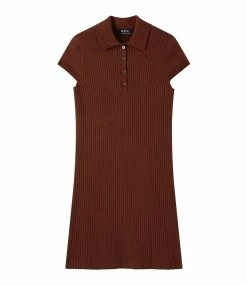 A.P.C. Robe Luna Coton Whiskey