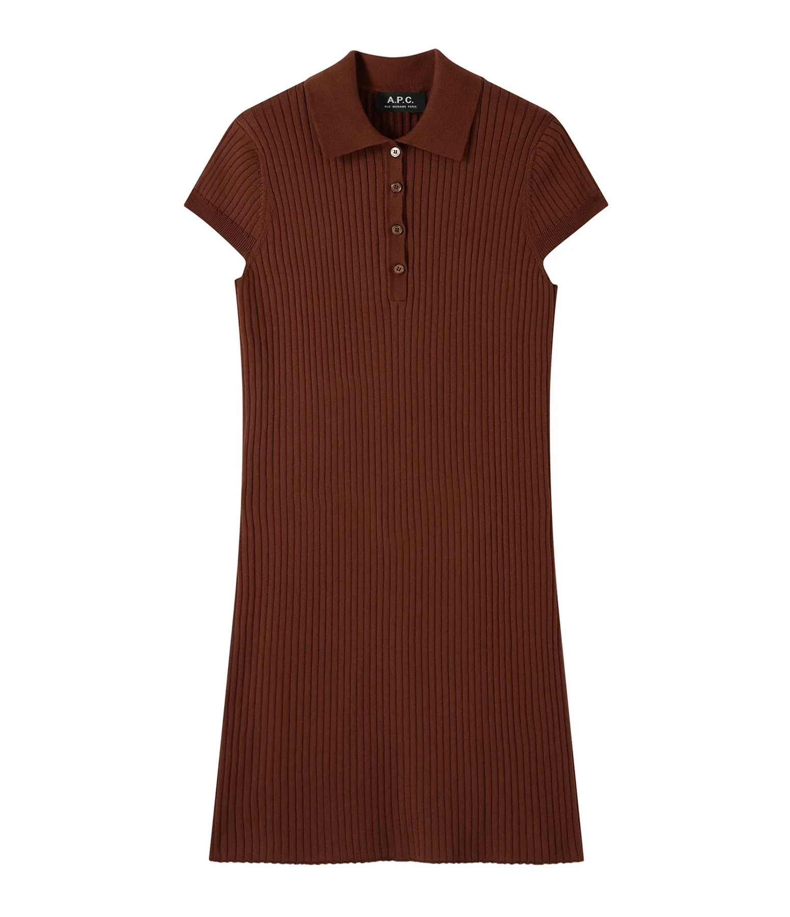 A.P.C. Robe Luna Coton Whiskey