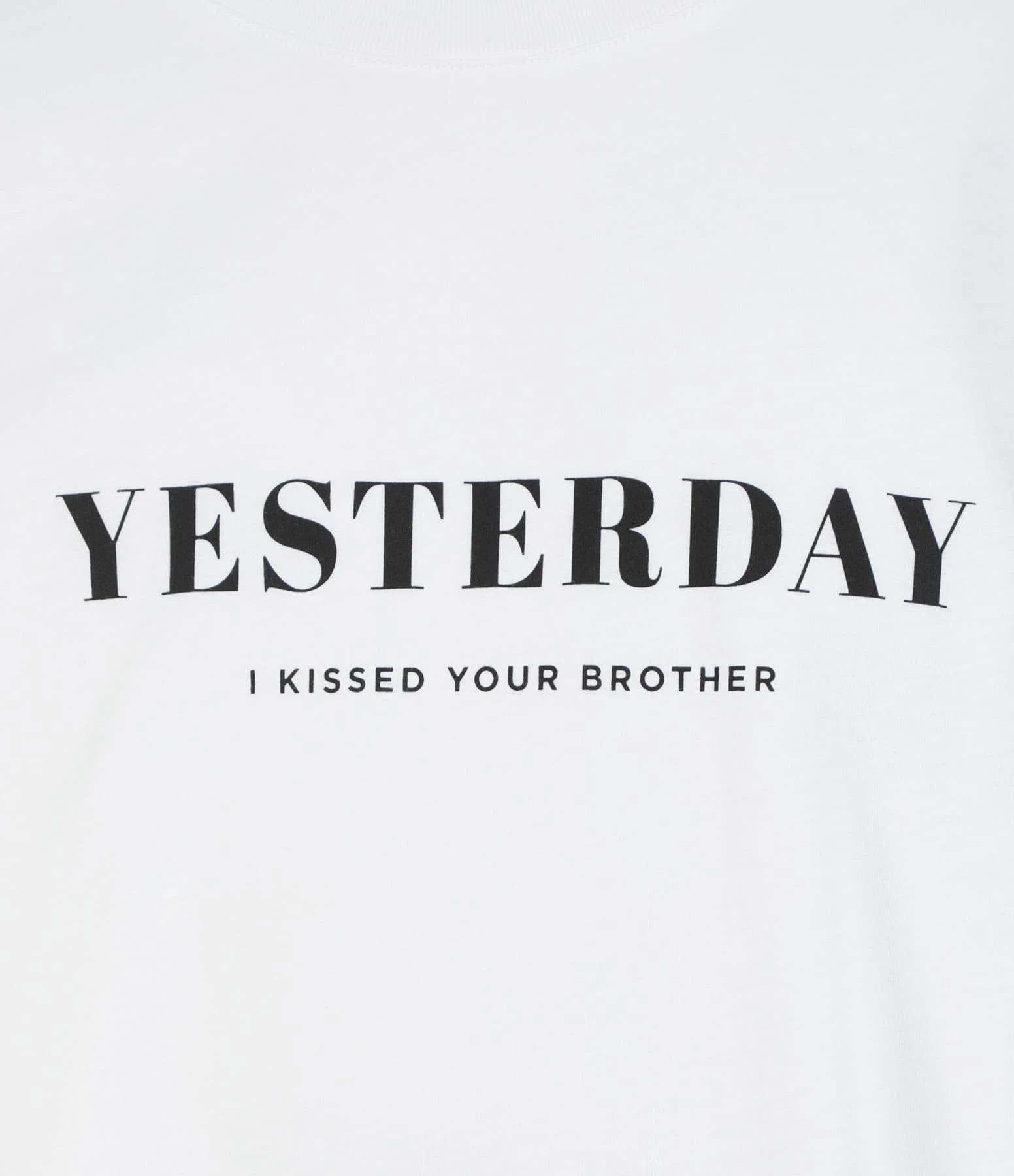 DEAR JULIETTE Tee-shirt Yesterday Coton Biologique Blanc – Image 2