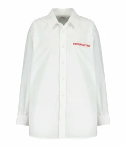 DEAR JULIETTE Chemise Disconnected Coton Blanc