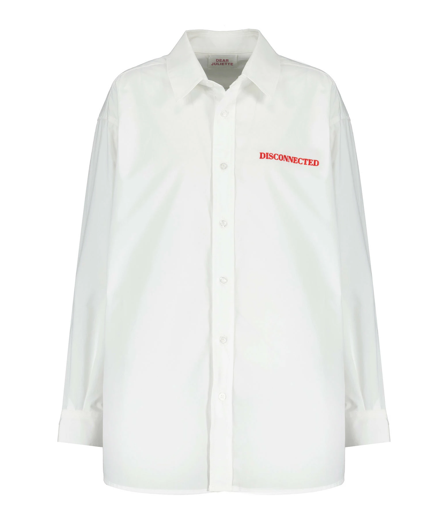 DEAR JULIETTE Chemise Disconnected Coton Blanc