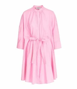 ESSENTIEL ANTWERP Robe Mini Devray Coton Rose