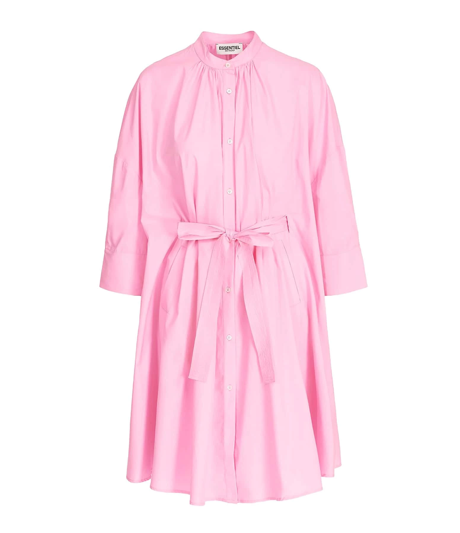 ESSENTIEL ANTWERP Robe Mini Devray Coton Rose