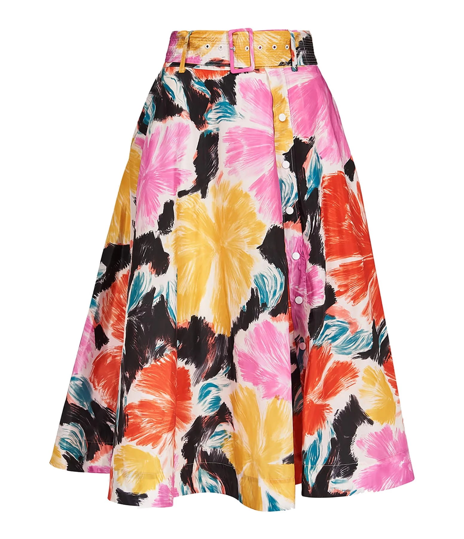 ESSENTIEL ANTWERP Jupe Midi Dominoes Multicolore