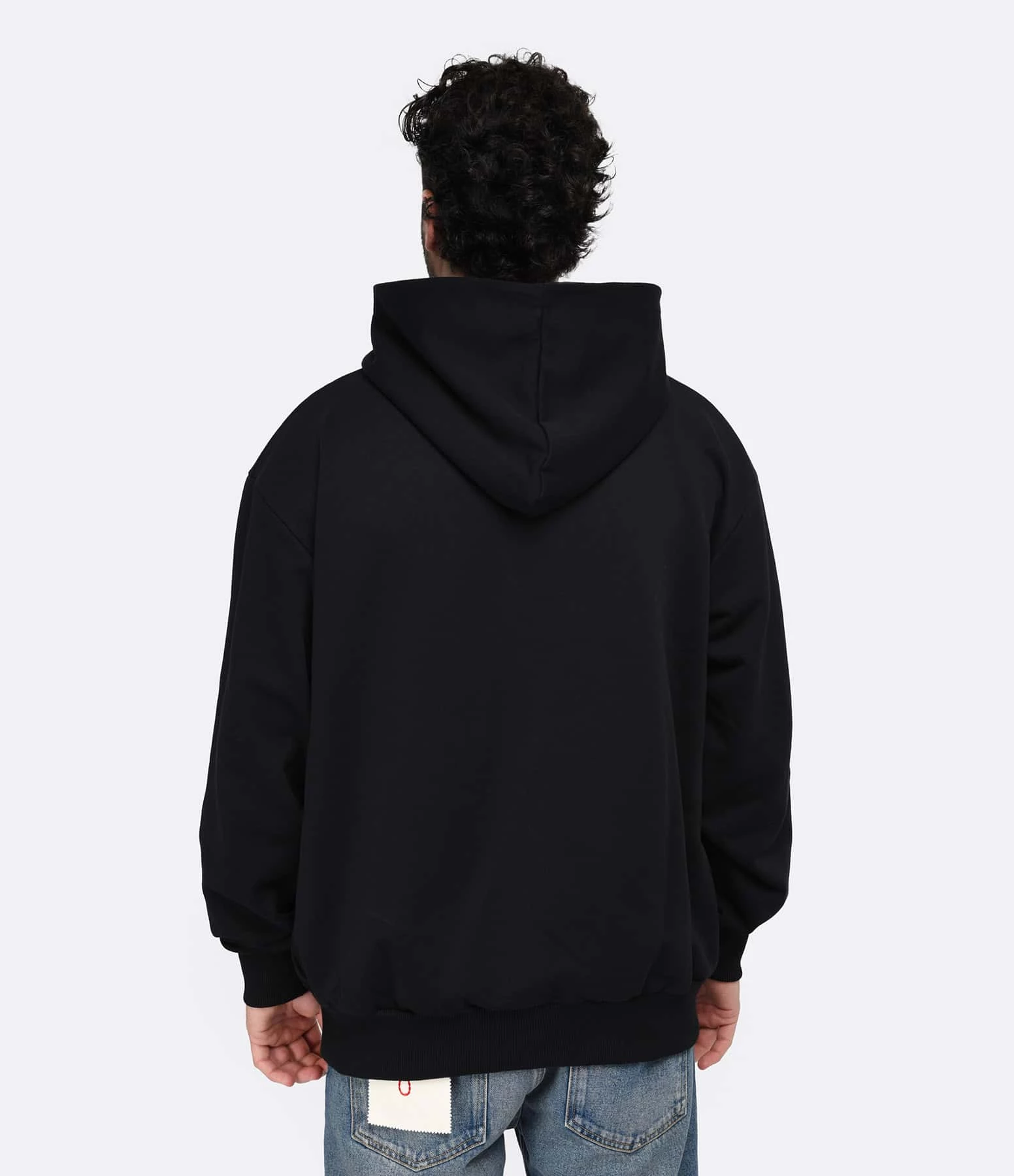 Drole De Monsieur Sweatshirt Hoodie Homme Classique NFPM Coton Noir 6 Drole De Monsieur Sweatshirt Hoodie Homme Classique NFPM Coton Noir – Image 4