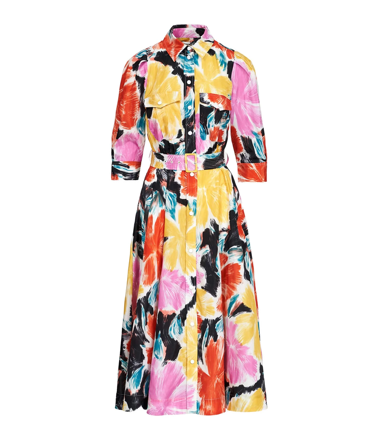 ESSENTIEL ANTWERP Robe Chemise Dune Multicolore 3 ESSENTIEL ANTWERP Robe Chemise Dune Multicolore
