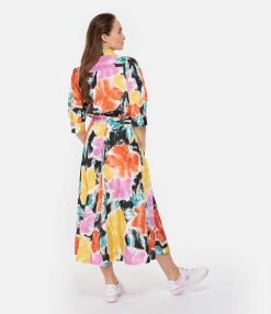 ESSENTIEL ANTWERP Robe Chemise Dune Multicolore 7 ESSENTIEL ANTWERP Robe Chemise Dune Multicolore -Boutique de vente ZIMMERMANN essen look20230126 252 1