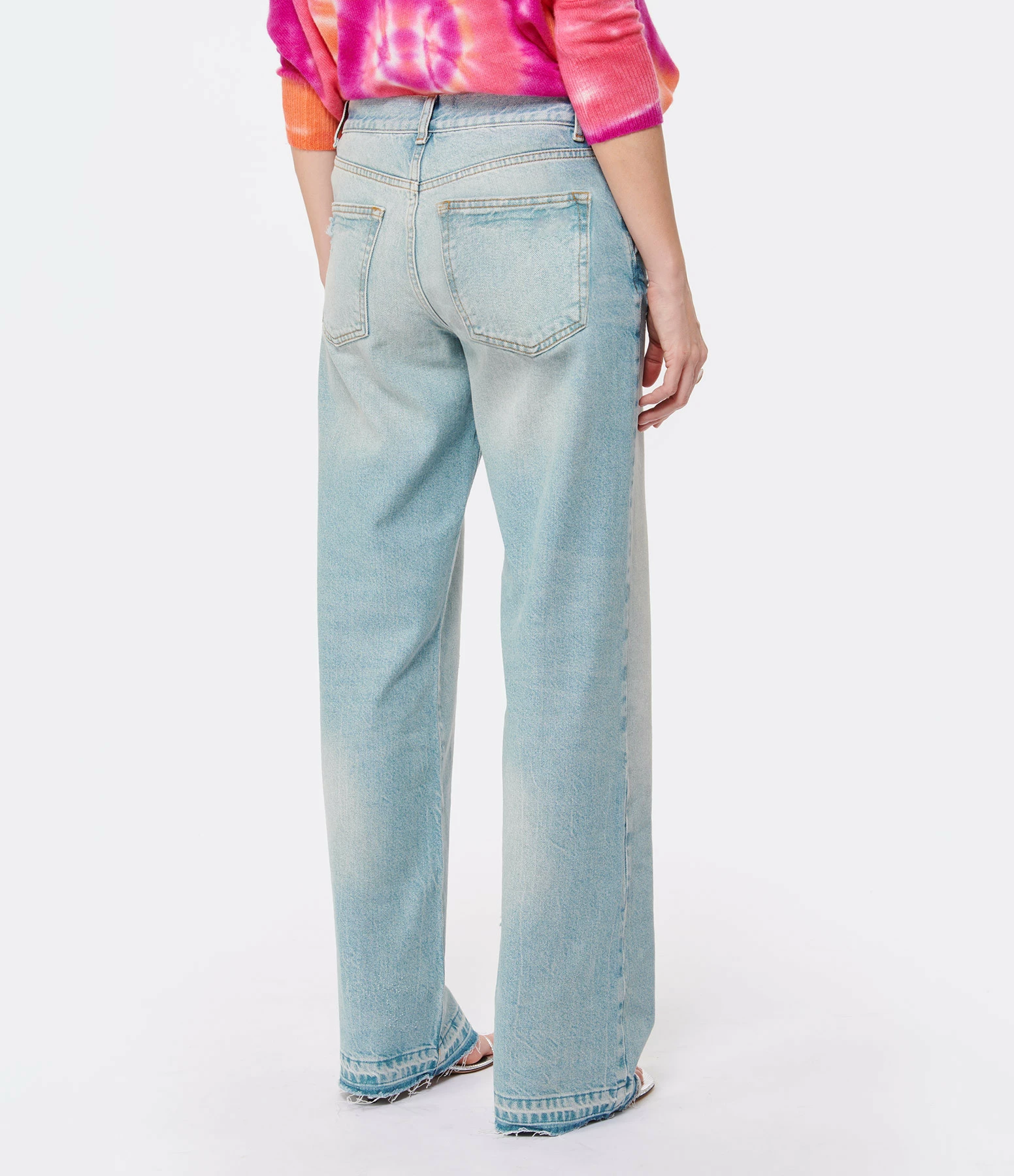 ESSENTIEL ANTWERP Jean Boyfriend Damp Denim Bleu – Image 4