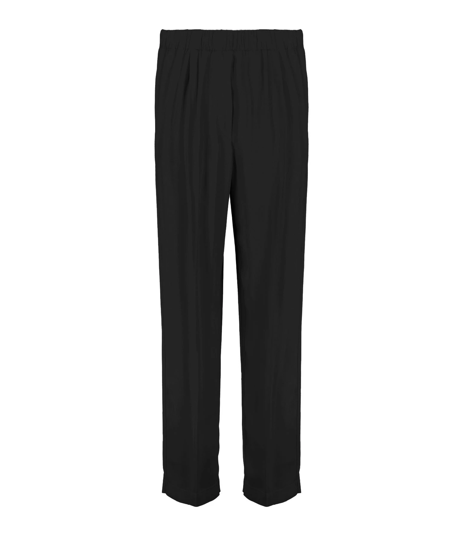 FORTE_FORTE Pantalon Georgette Noir