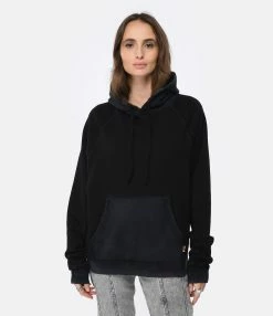FREECITY Sweatshirt Hoodie Big Terrys Coton Superblack 9 FREECITY Sweatshirt Hoodie Big Terrys Coton Superblack -Boutique de vente ZIMMERMANN freec look20221227 120