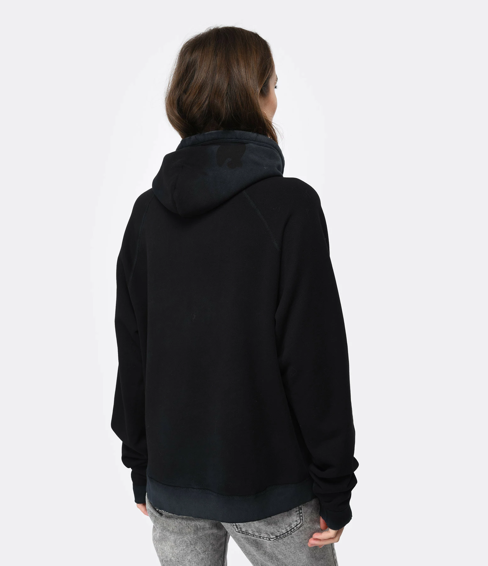 FREECITY Sweatshirt Hoodie Big Terrys Coton Superblack 7 FREECITY Sweatshirt Hoodie Big Terrys Coton Superblack – Image 5