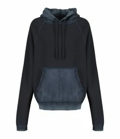 FREECITY Sweatshirt Hoodie Big Terrys Coton Superblack