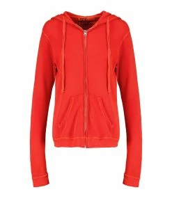 FREECITY Sweatshirt Hoodie Superfluff Zip Redlight