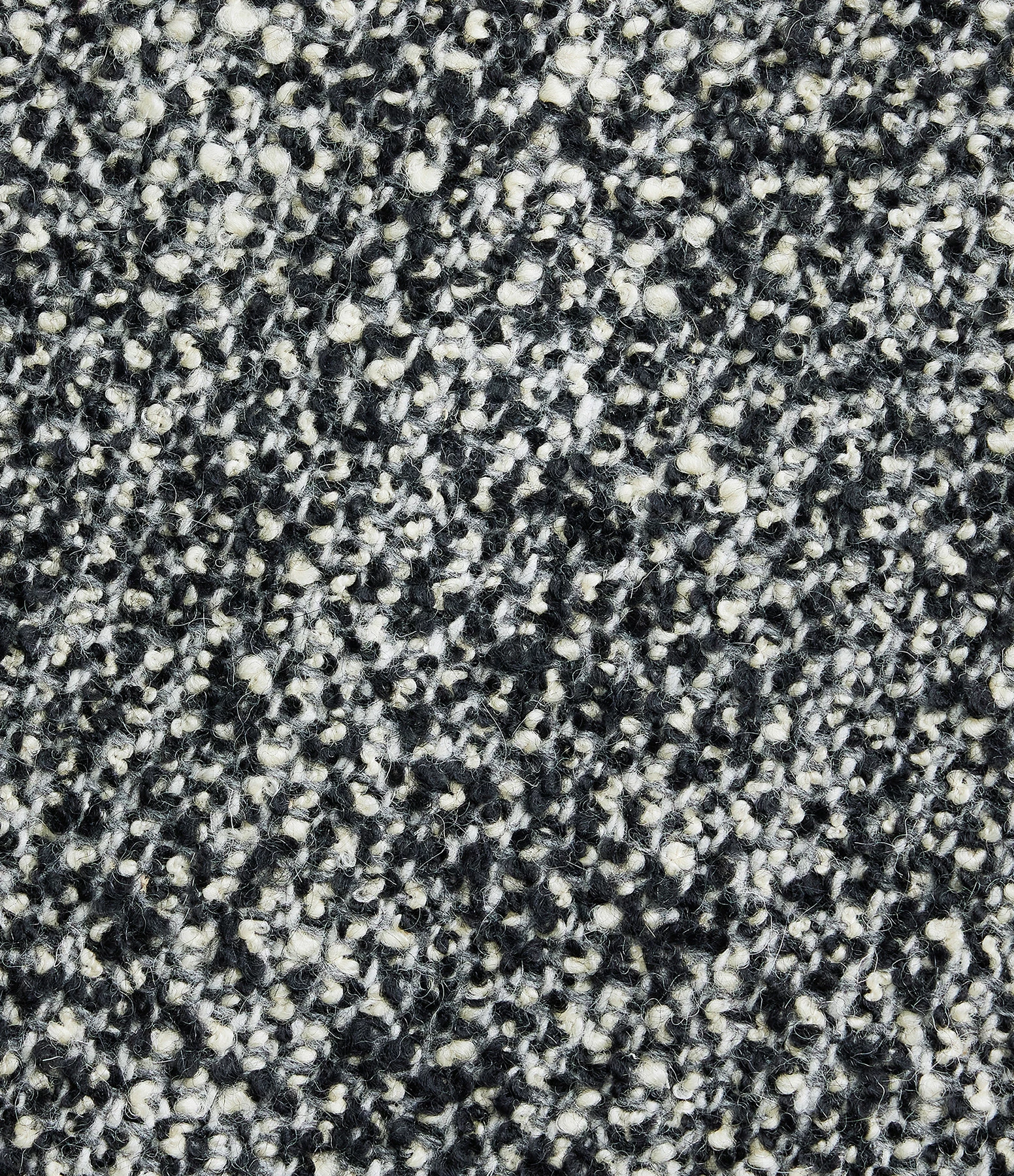 AMI Paris Jupe Laine Vierge Noir Écru 4 AMI Paris Jupe Laine Vierge Noir Écru – Image 2