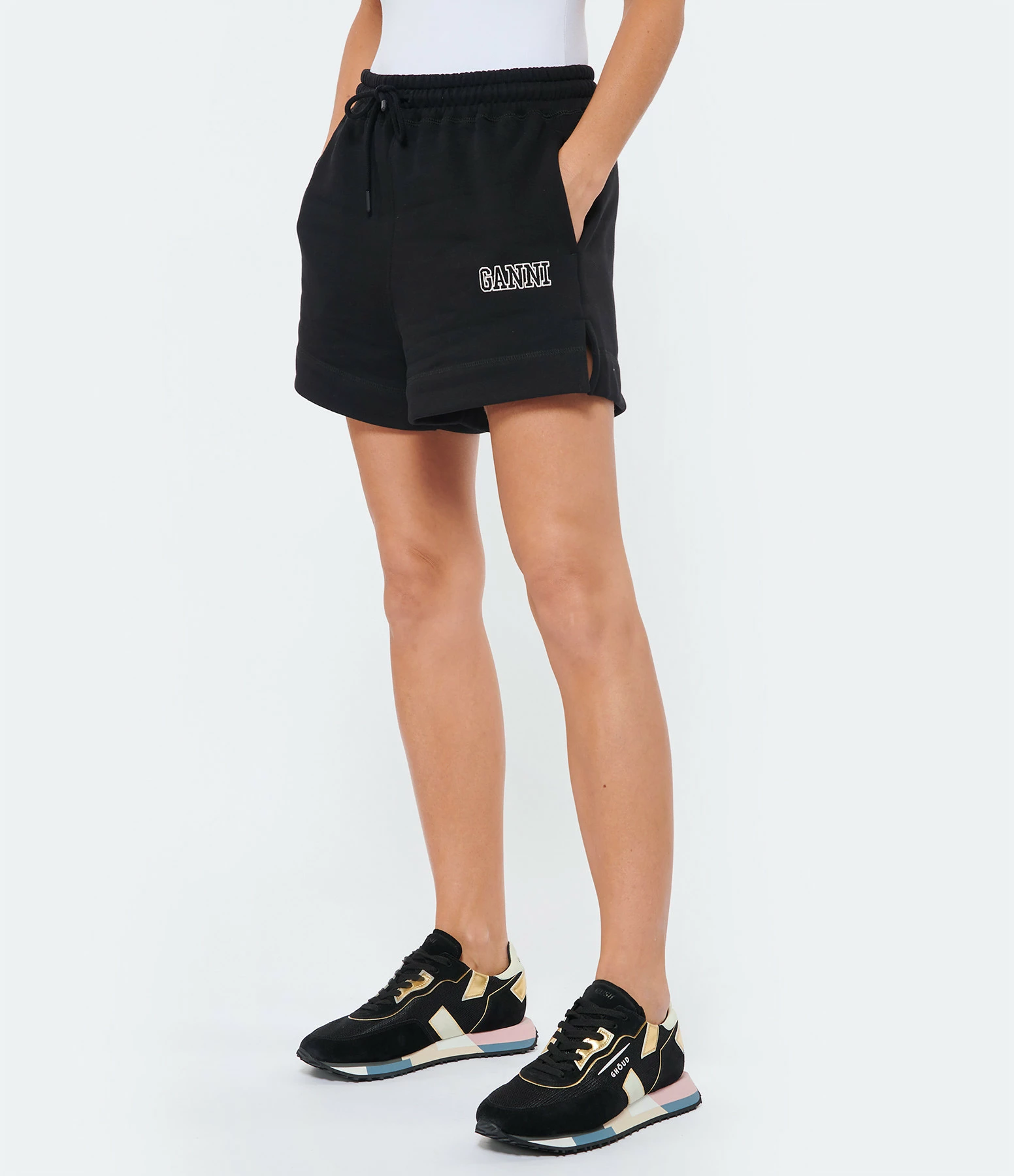 Ganni Short Software Isoli Noir – Image 4