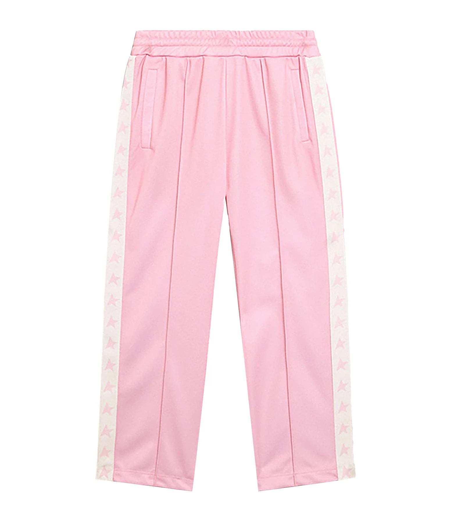 Golden Goose Jogging Enfant Star Étoiles Rose Blanc