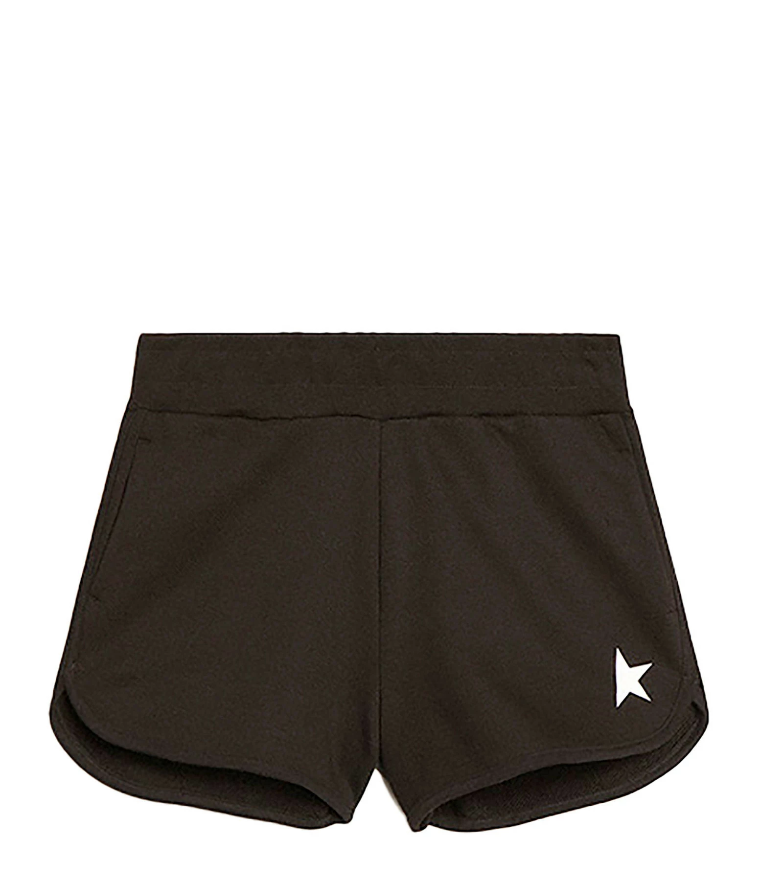 Golden Goose Short Star Enfant Coton Noir
