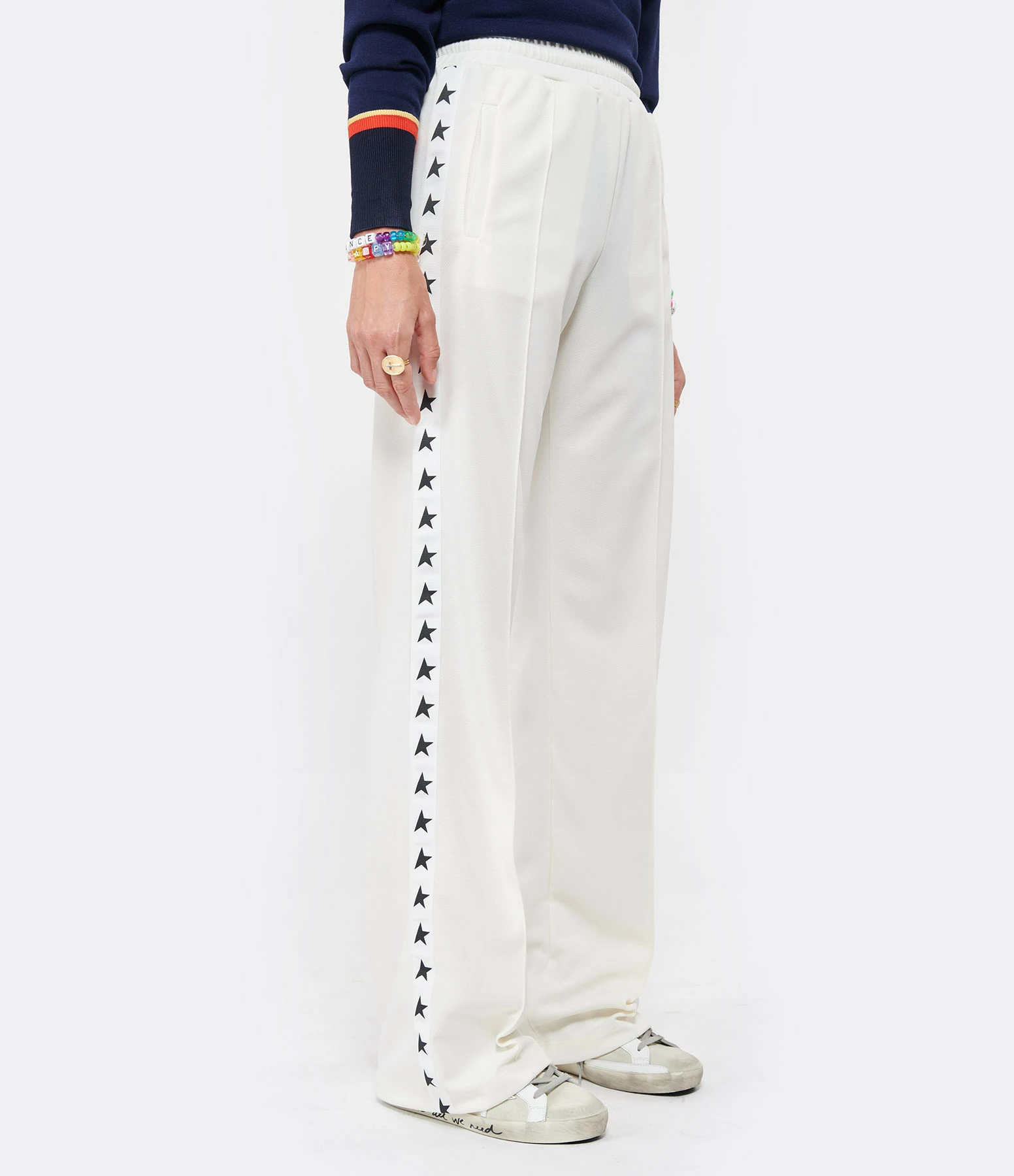 Golden Goose Jogging Dorotea Étoile Écru – Image 4