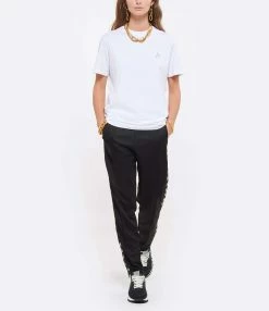 Golden Goose Tee-shirt Étoile Coton Blanc Argenté -Boutique de vente ZIMMERMANN golde look20210623 250 1