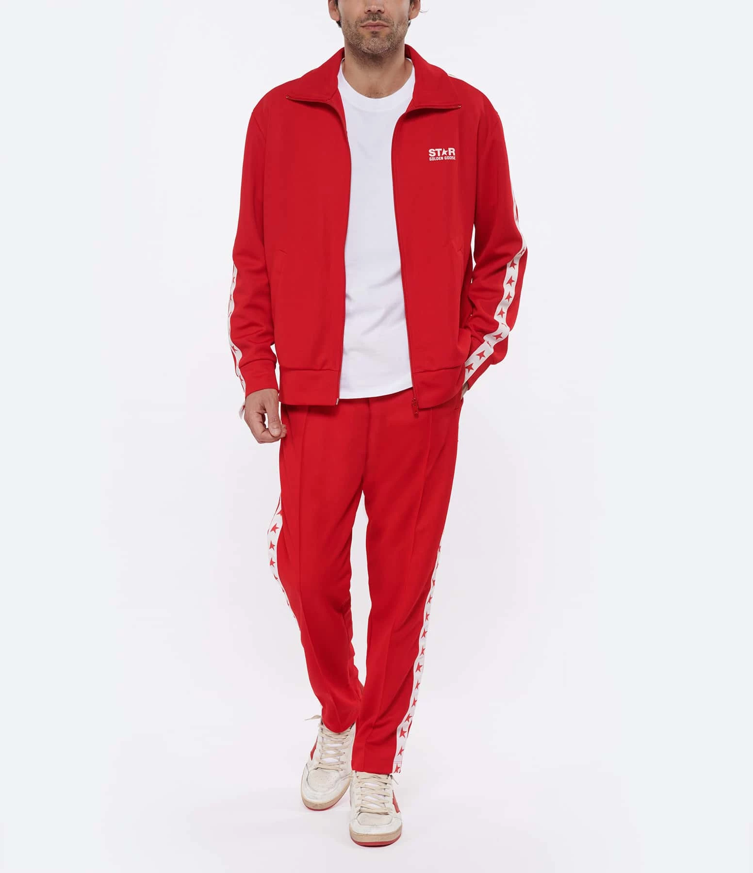Golden Goose Jogging Homme Doro Étoile Rouge – Image 4