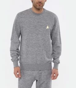 Golden Goose Sweatshirt Homme Archibald Étoile Coton Gris 9 Golden Goose Sweatshirt Homme Archibald Étoile Coton Gris -Boutique de vente ZIMMERMANN golde look20220425 807