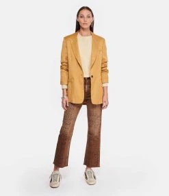 Golden Goose Sweatshirt Journey Coton Beige 13 Golden Goose Sweatshirt Journey Coton Beige -Boutique de vente ZIMMERMANN golde look20221125 272