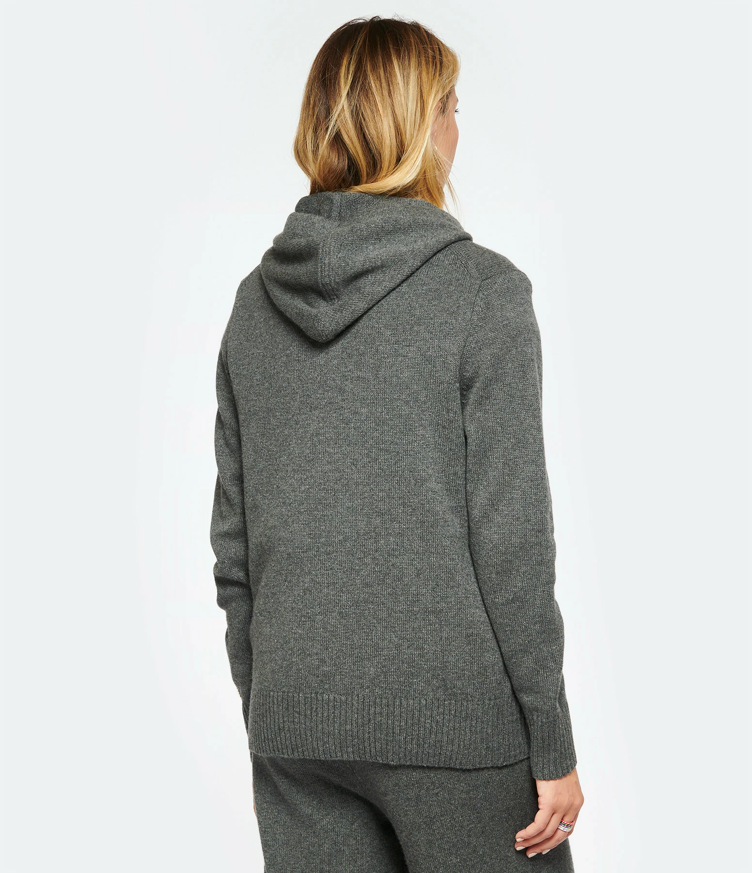 Golden Goose Sweatshirt Hoodie Golden Cachemire Gris – Image 5