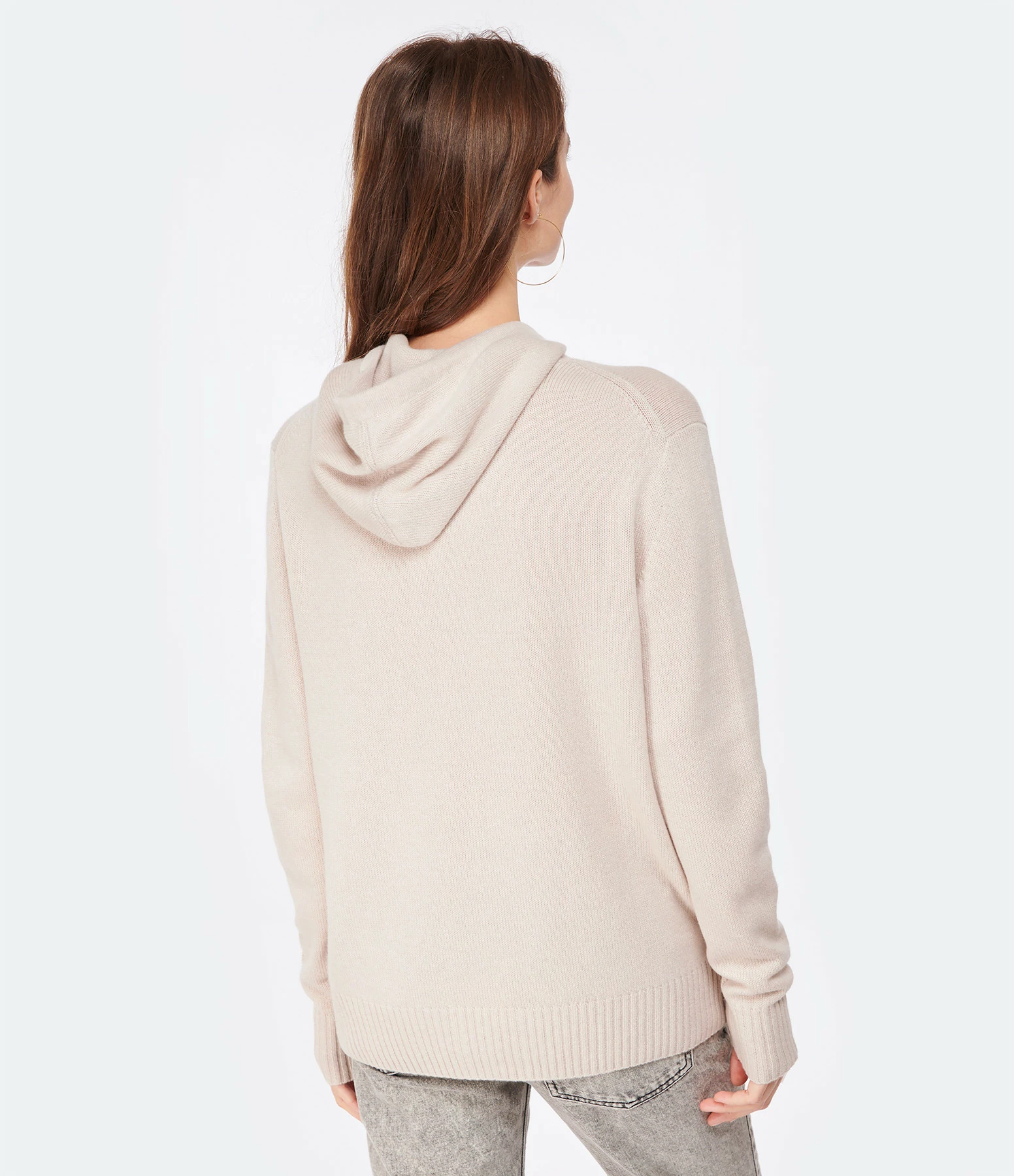 Golden Goose Sweatshirt Hoodie Golden Cachemire Naturel – Image 5