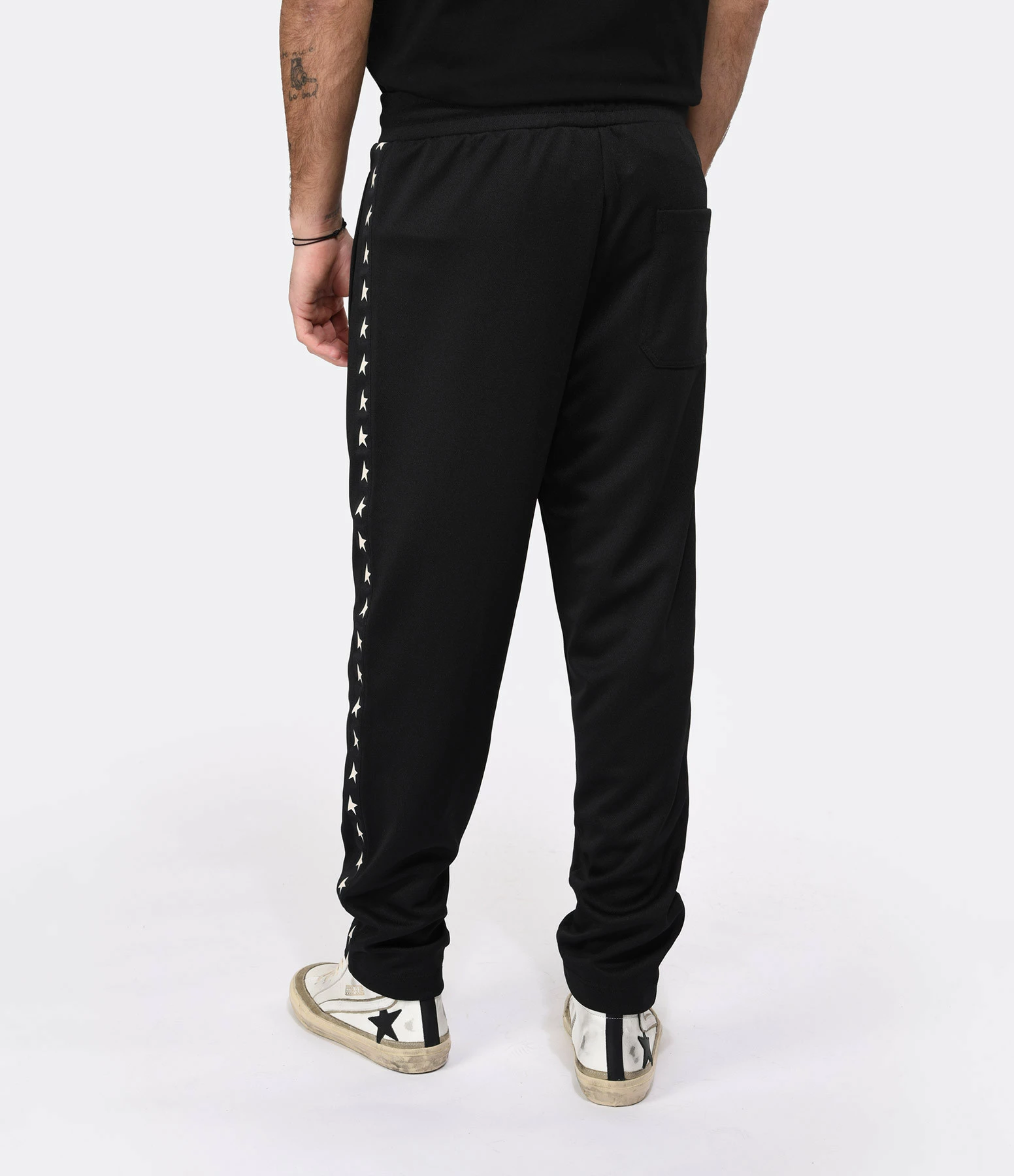 Golden Goose Jogging Homme Doro Étoile Noir Blanc – Image 5