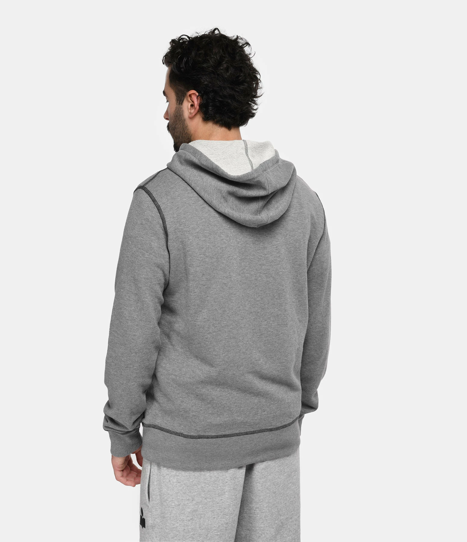 Golden Goose Sweatshirt Hoodie Journey Homme Coton Gris 6 Golden Goose Sweatshirt Hoodie Journey Homme Coton Gris – Image 4