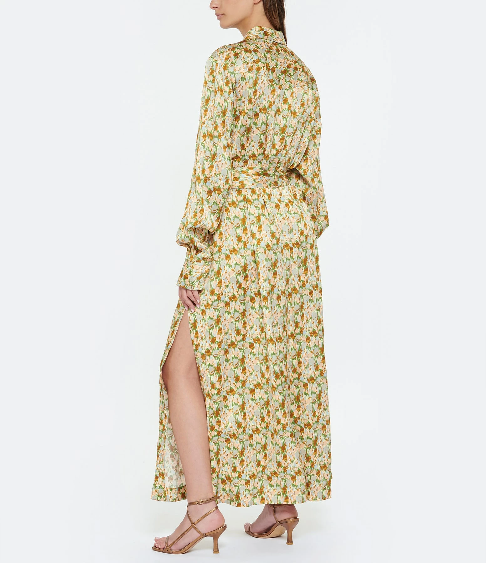 Golden Goose Robe Longue Journey Imprimé – Image 4