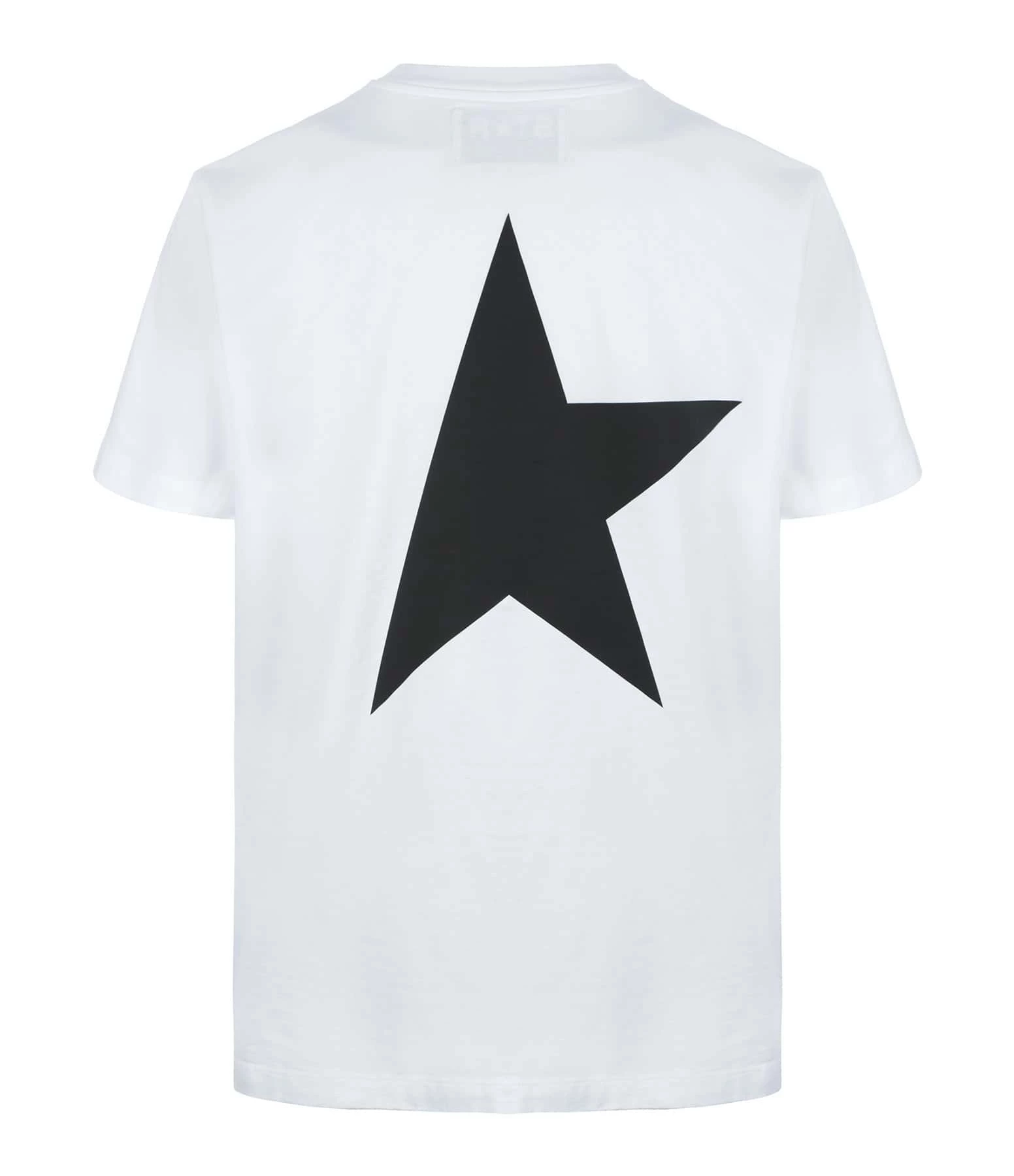 Golden Goose Tee-shirt Big Star Homme Coton Blanc – Image 2
