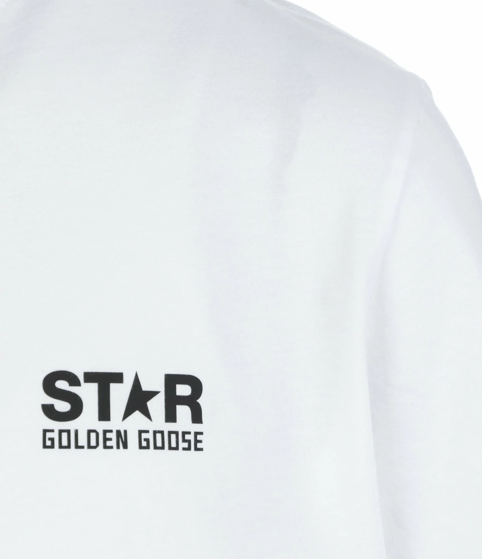Golden Goose Tee-shirt Big Star Homme Coton Blanc – Image 3