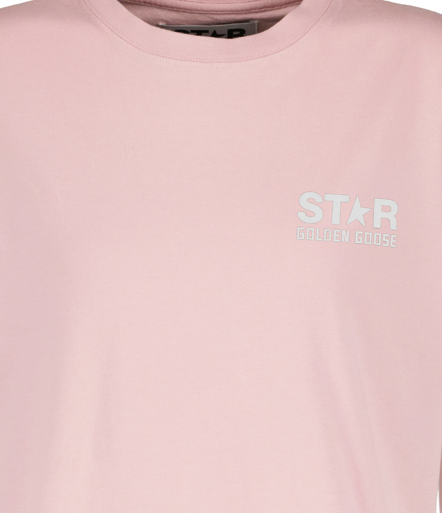 Golden Goose Tee-shirt Star Homme Coton Rose – Image 3