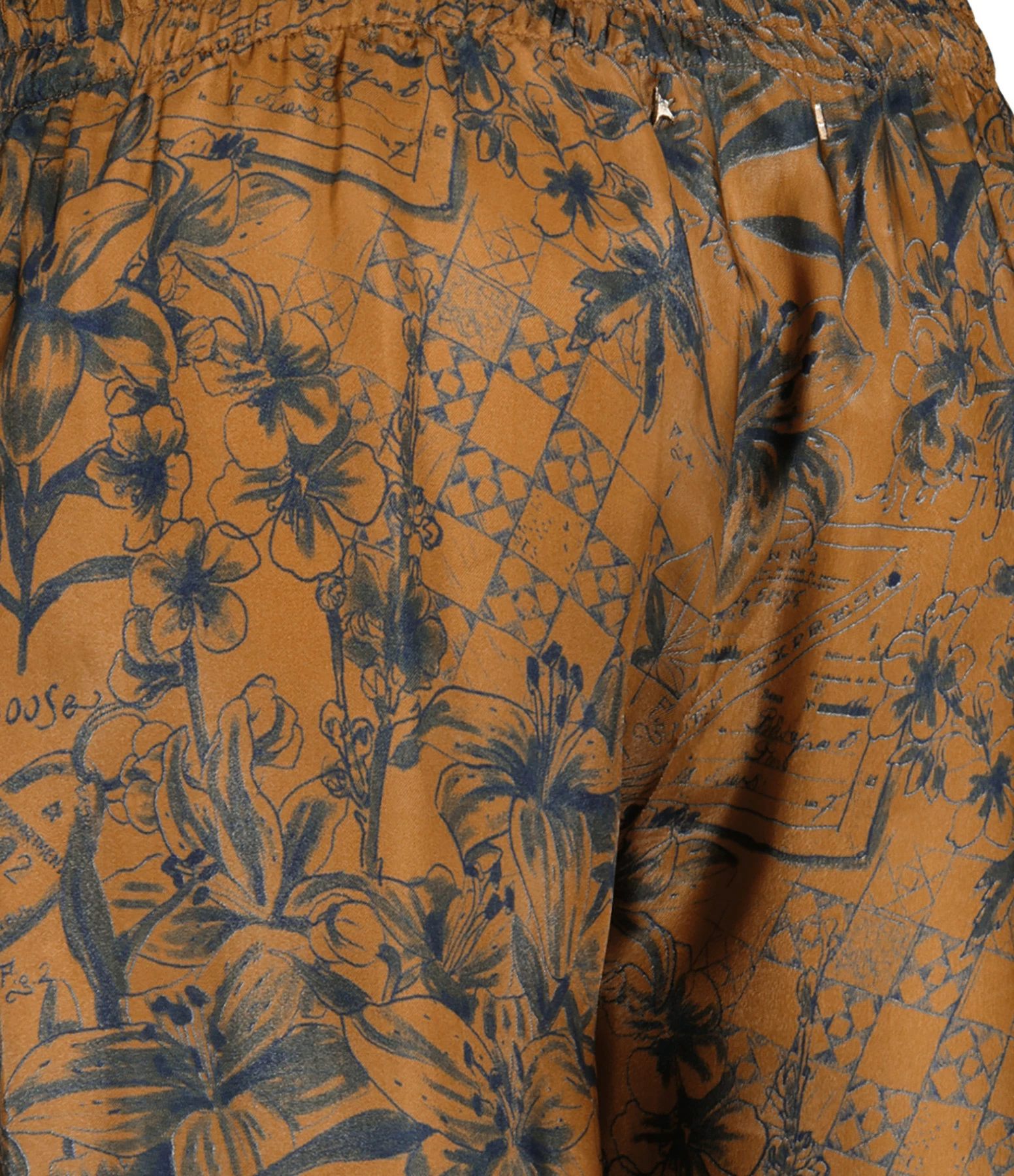 Golden Goose Pantalon Journey Marron Bleu – Image 3