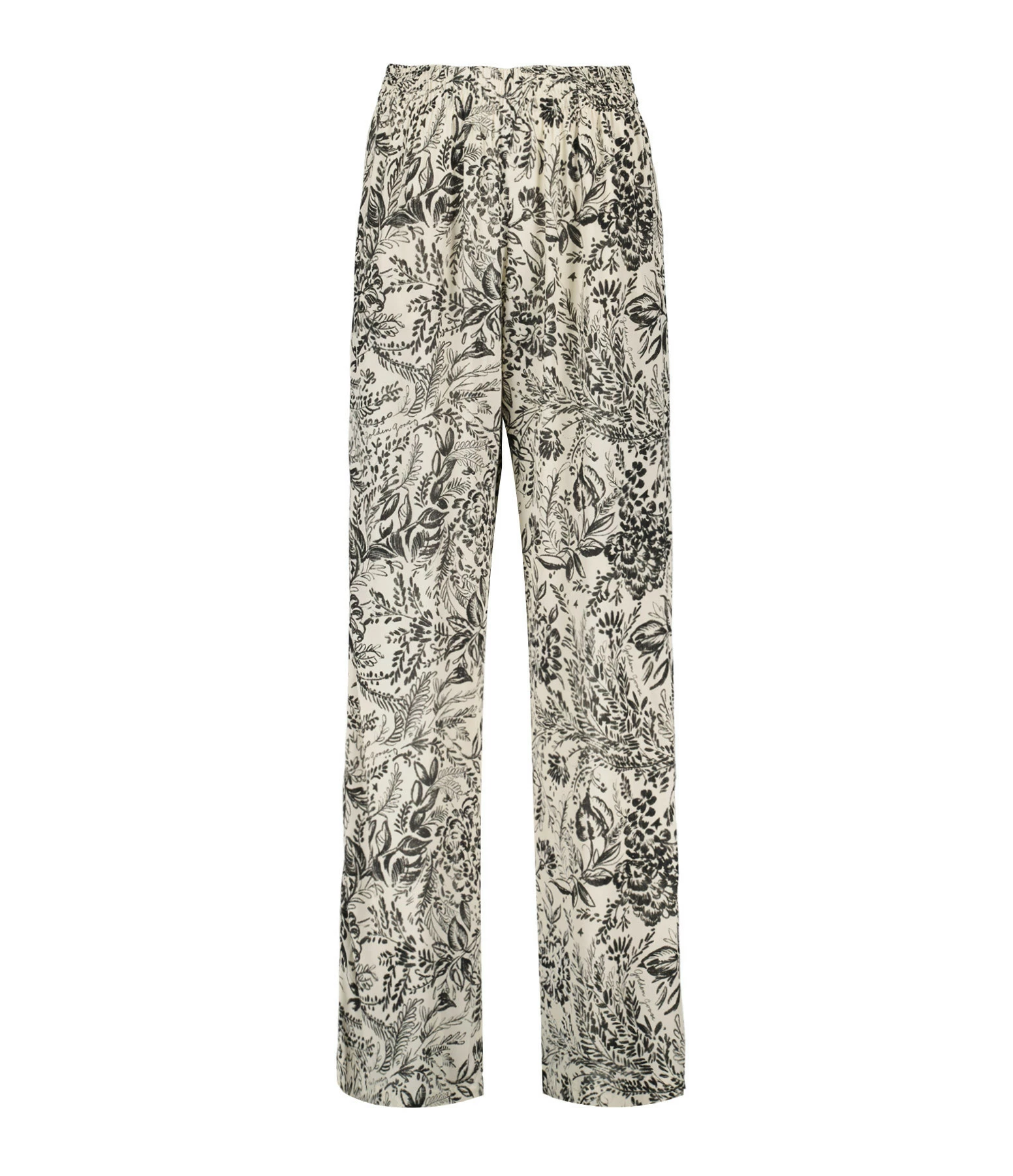 Golden Goose Pantalon Journey Imprimé Beige
