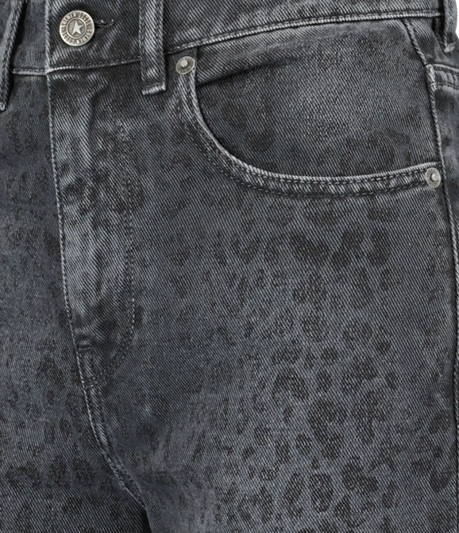 Golden Goose Jean Journey Coton Gris – Image 2