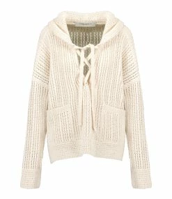 Golden Goose Sweatshirt Hoodie Journey Coton Beige